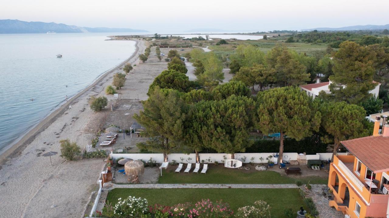 Pampas Seafront Villa, 6 Bedrooms, North Evvoia Kanatádhika Exterior photo