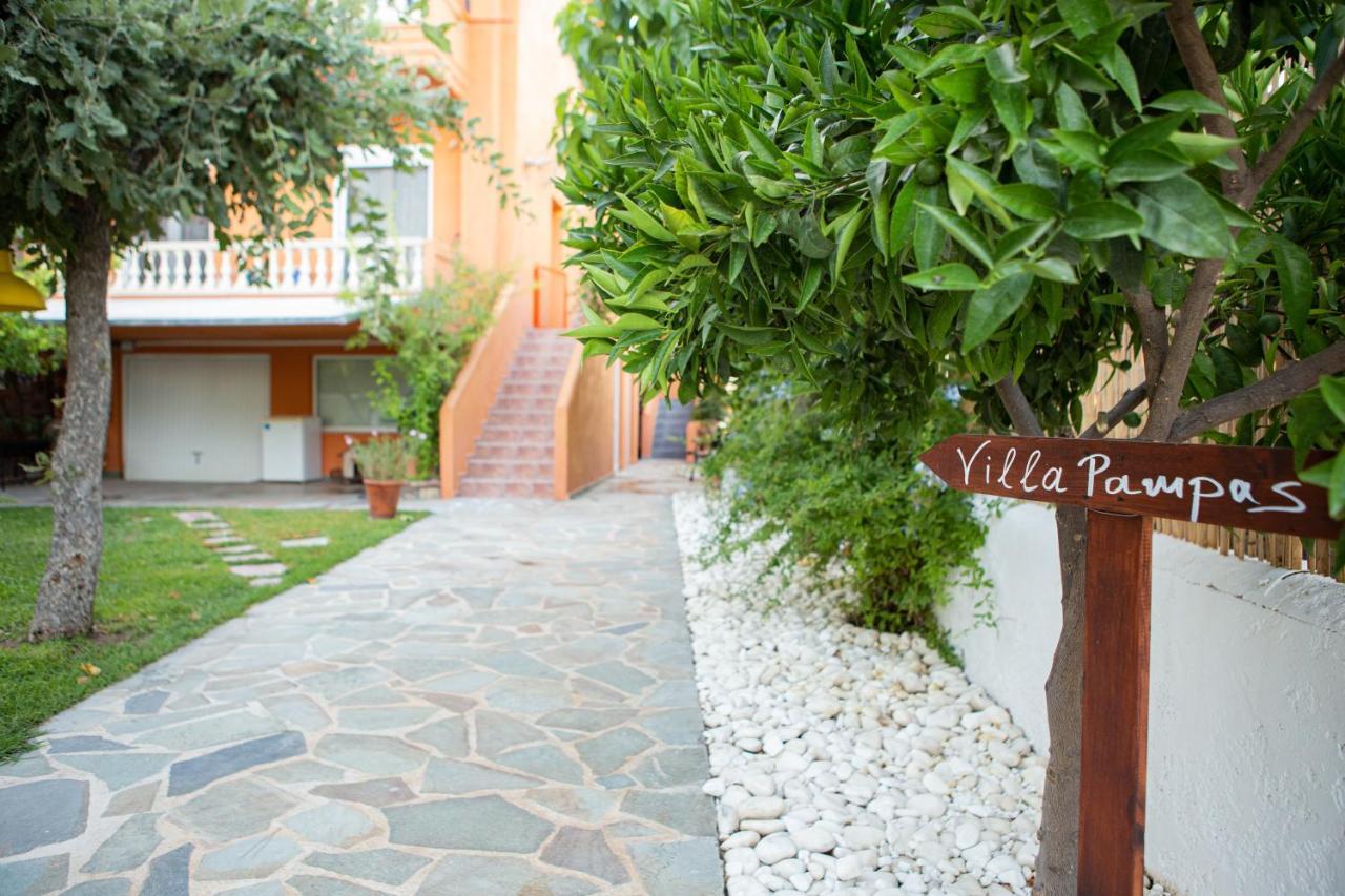 Pampas Seafront Villa, 6 Bedrooms, North Evvoia Kanatádhika Exterior photo