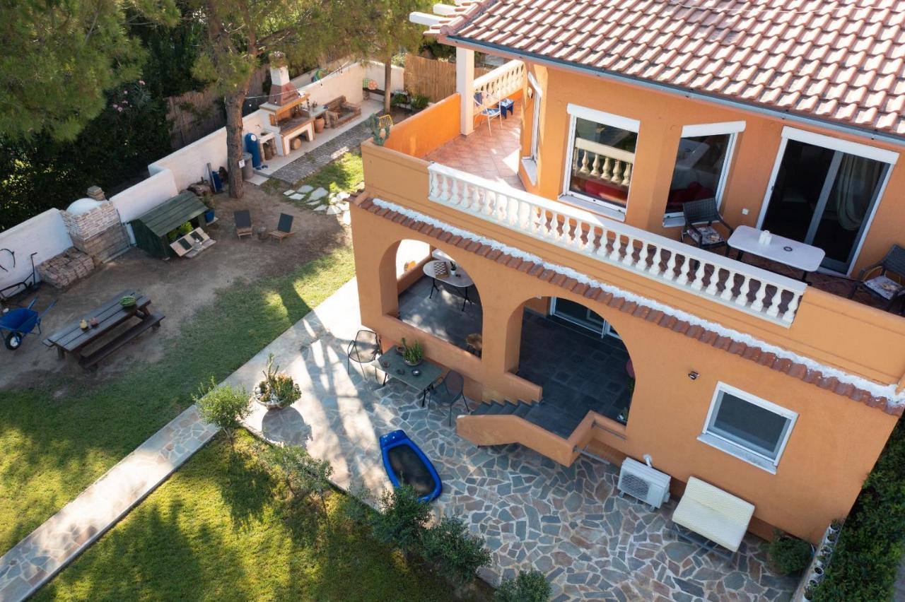 Pampas Seafront Villa, 6 Bedrooms, North Evvoia Kanatádhika Exterior photo