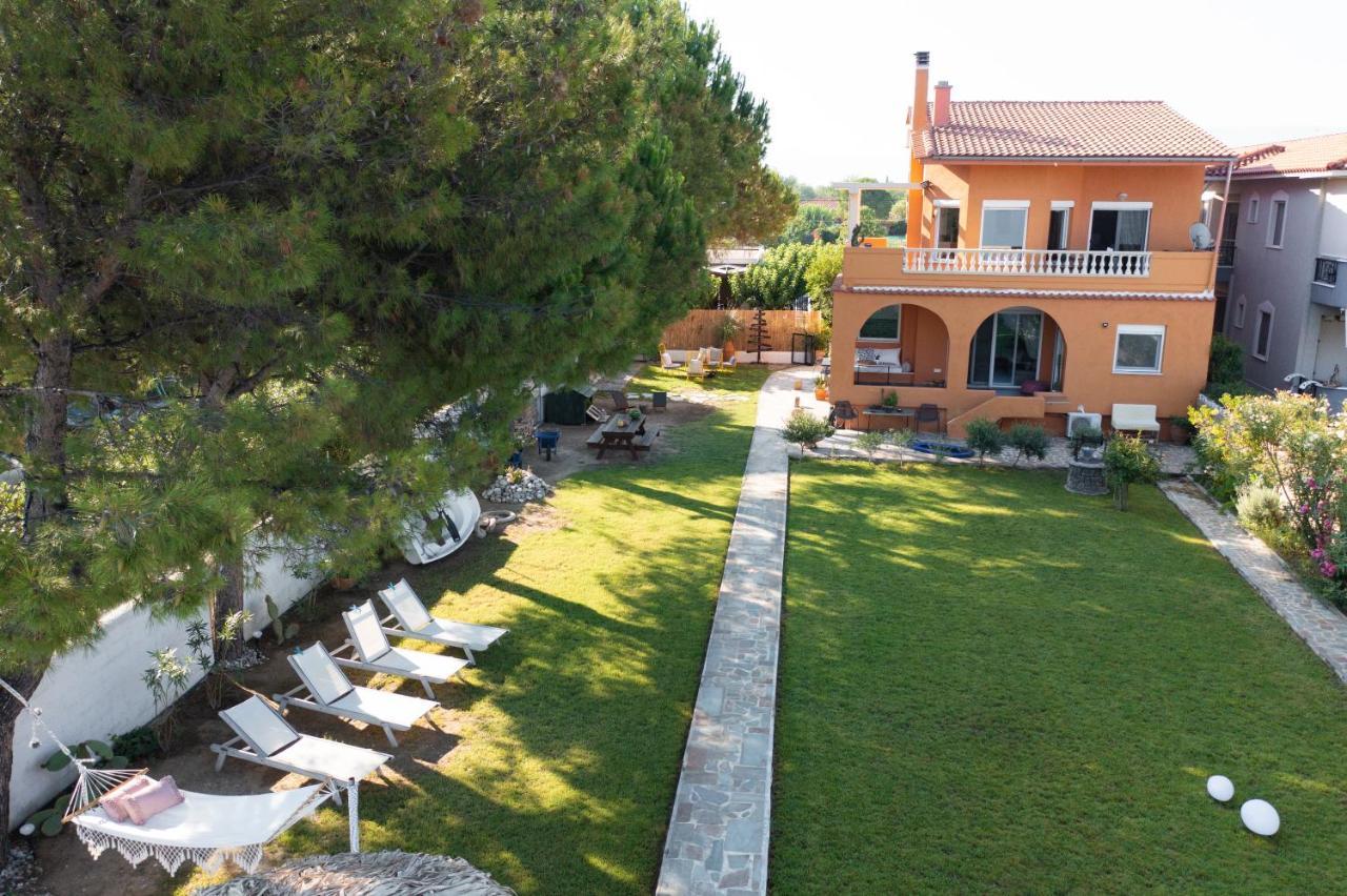 Pampas Seafront Villa, 6 Bedrooms, North Evvoia Kanatádhika Exterior photo